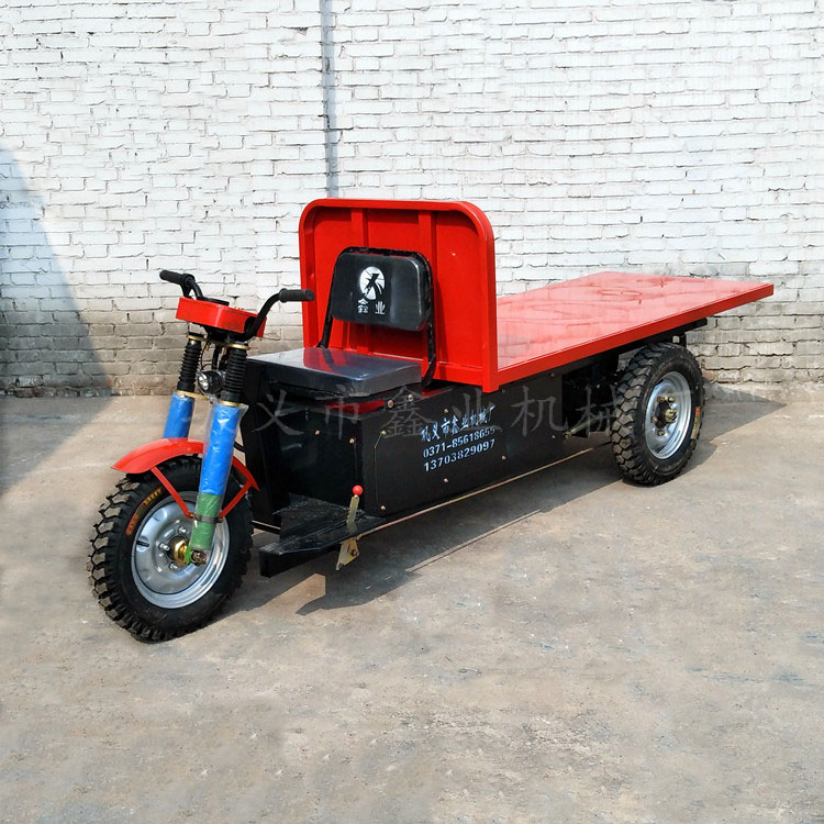 國外對磚廠電動平板車<div   id=