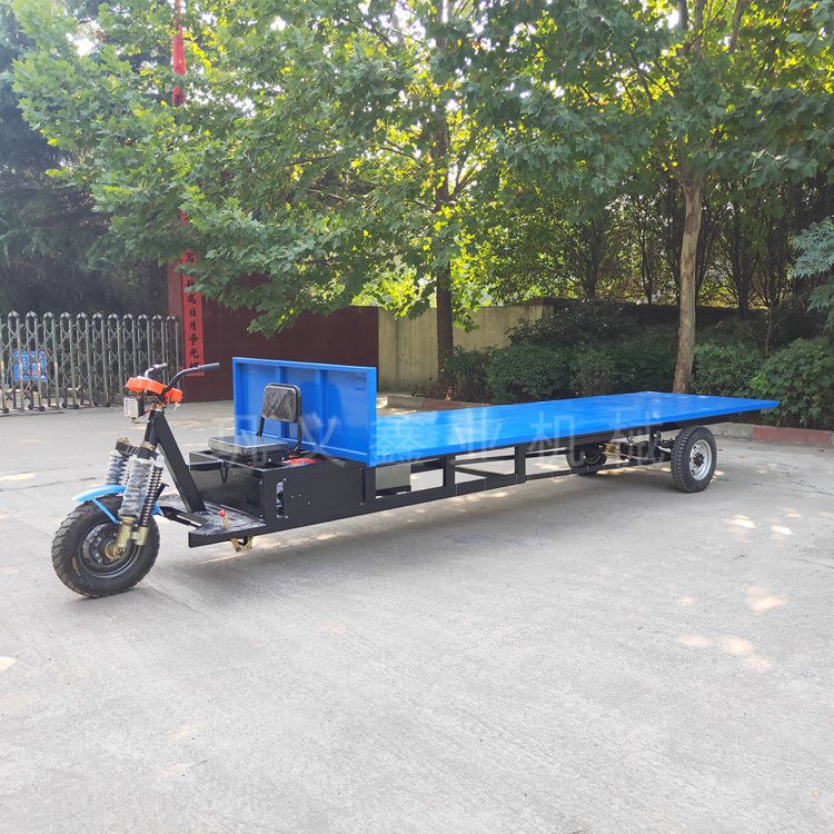 加長8米材料搬運電動平板車解決了用戶轉(zhuǎn)運難題