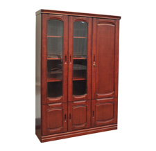 c206 實木三門兩用柜 1360+420+2000